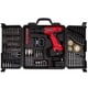 preview thumbnail 1 of 4, 18V Cordless Power Drill Set - 89-Piece Kit with Rechargeable Battery and Charger - Includes Assorted Tools by Stalwart (Red)