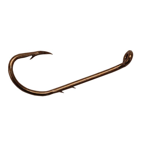 Eagle Claw Lake and Stream Baitholder Hook Bronze Size 6 (Per 10)