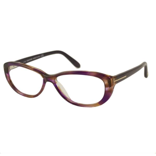 Shop Tom Ford Women S Tf5226 Oval Reading Glasses Free Shipping Today