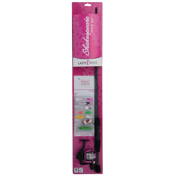 Shakespeare Ladyfish Spinning Combo Kit