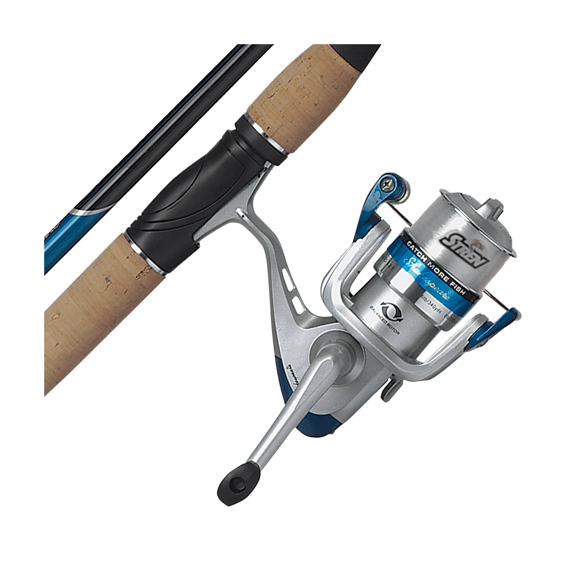 shakespeare catch more fish spinning combo