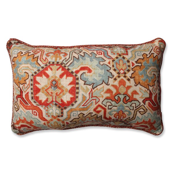 Pillow Perfect Madrid Persian / Tweak Sedona Rectangular Throw Pillow