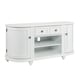 preview thumbnail 6 of 4, SEI Furniture Wells Modern Farmhouse White Media TV Stand for TV's up to 46"