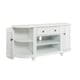 preview thumbnail 5 of 4, SEI Furniture Wells Modern Farmhouse White Media TV Stand for TV's up to 46"