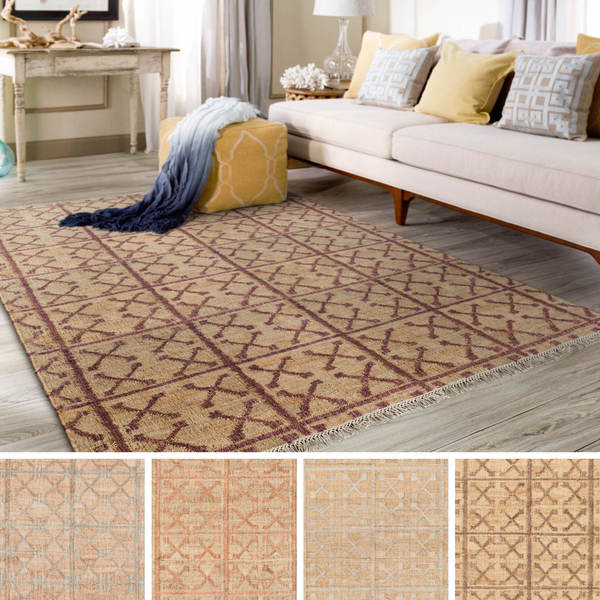 HandWoven Chesham Indigo Jute Rug (9' x 13') Free Shipping Today