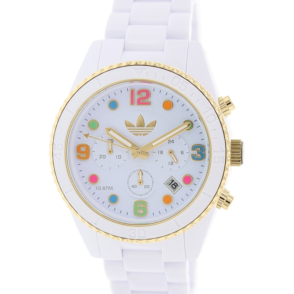 white adidas watch womens