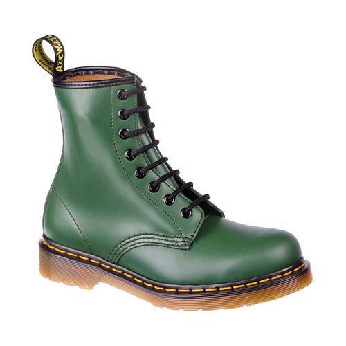 dr martens green smooth