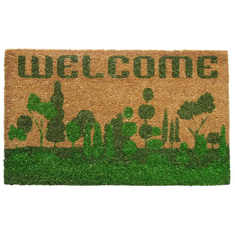 Coir Welcome Nature Doormat