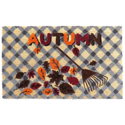 Coir Autumn Doormat