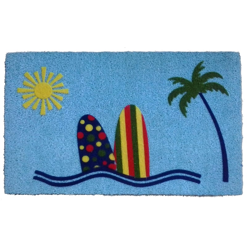 Coir Sunny Beach Doormat