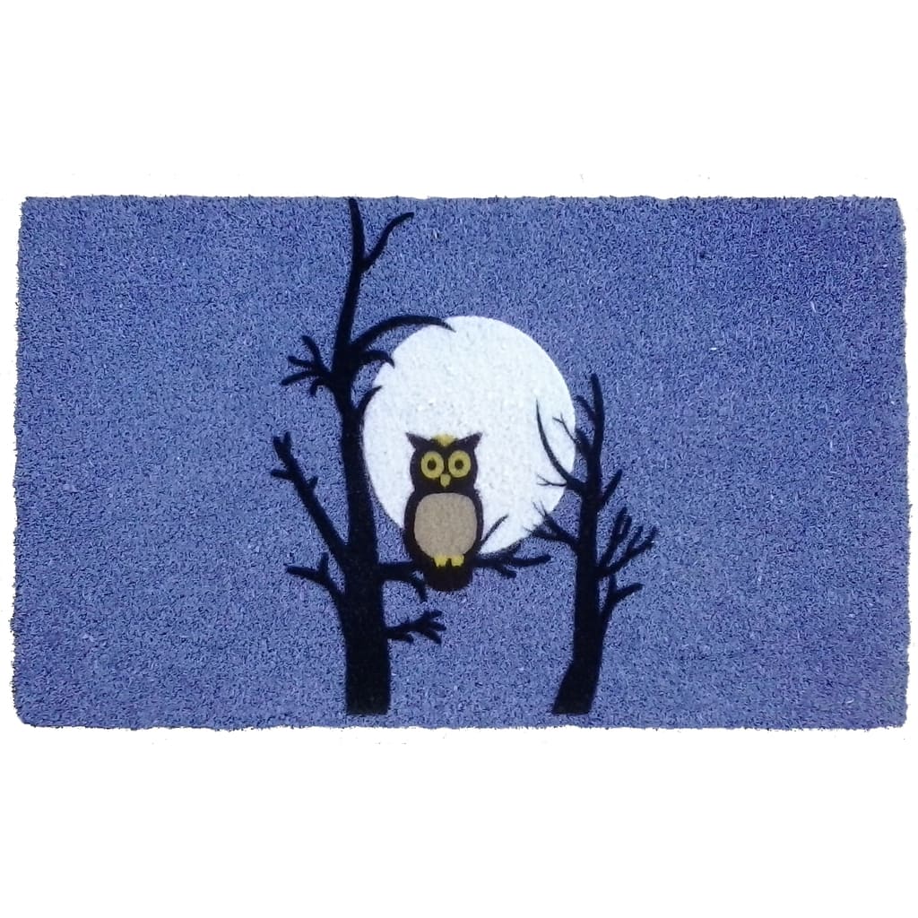 Coir Night Owl Doormat