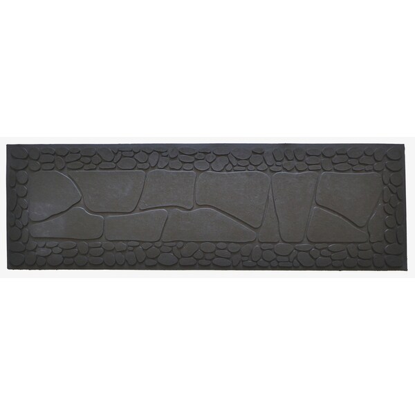 Wrought Iron Stone Step Mat Doormat