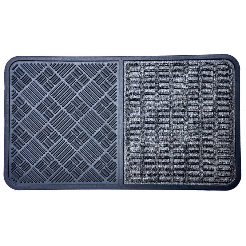 Rubber Grey Doormat