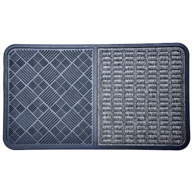 Rubber Grey Doormat