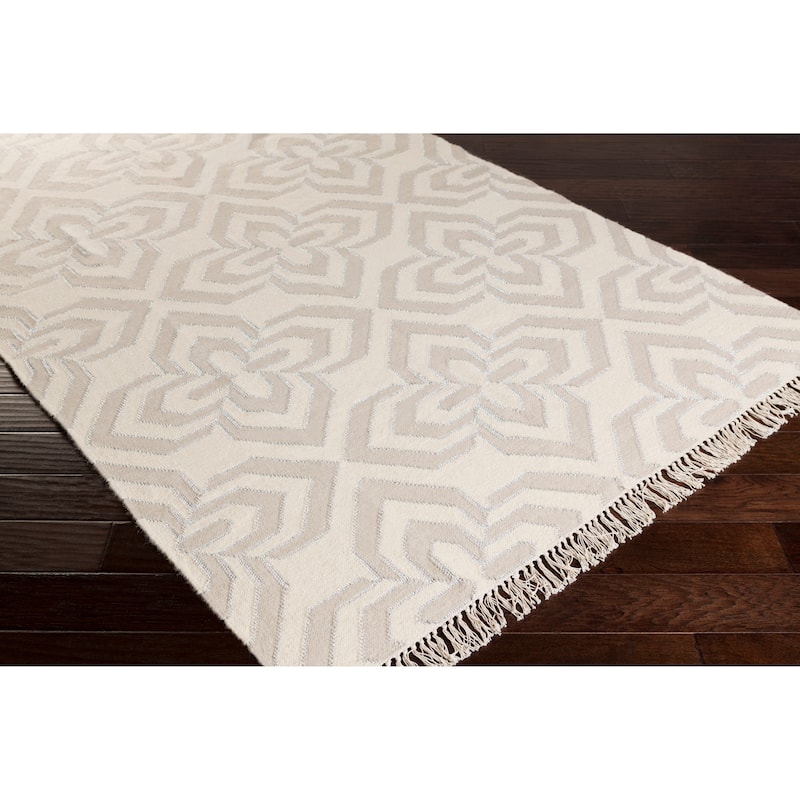 Hand-Woven Madeley Geometric Reversible Wool Area Rug - 2'6" x 8' Runner - 2'6" x 8' Runner