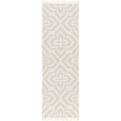 Hand-Woven Madeley Geometric Reversible Wool Area Rug - 2'6" x 8' Runner - 2'6" x 8' Runner