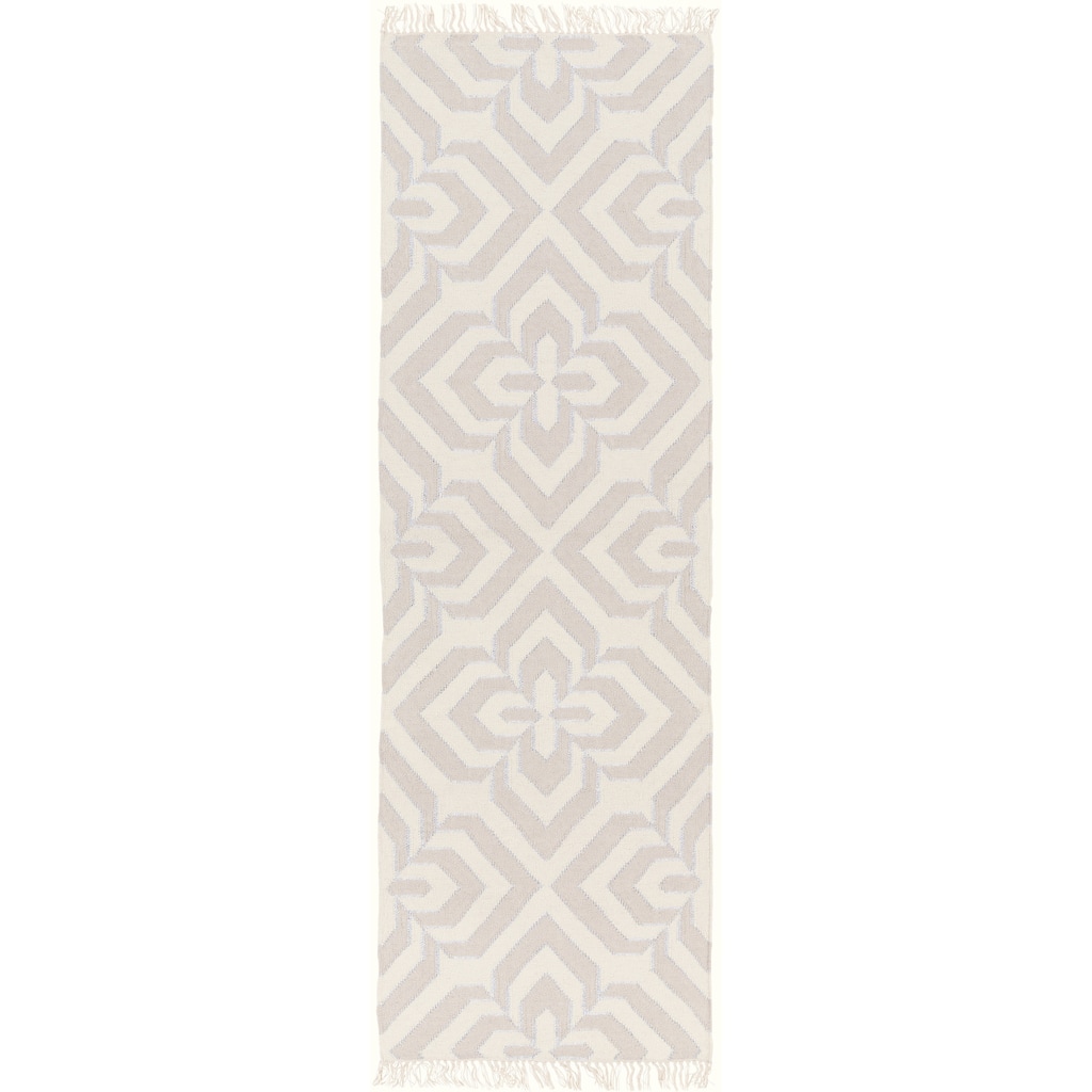 Hand-Woven Madeley Geometric Reversible Wool Area Rug - 2'6" x 8' Runner - 2'6" x 8' Runner