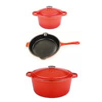 BergHoff EarthChef Professional Cookware Set With Silvertone induction Stove  - Bed Bath & Beyond - 12553853