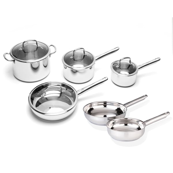 berghoff boreal 10 piece stainless steel cookware se