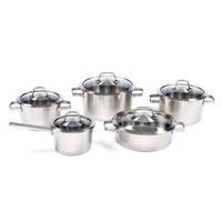 berghoff boreal 10 piece stainless steel cookware se