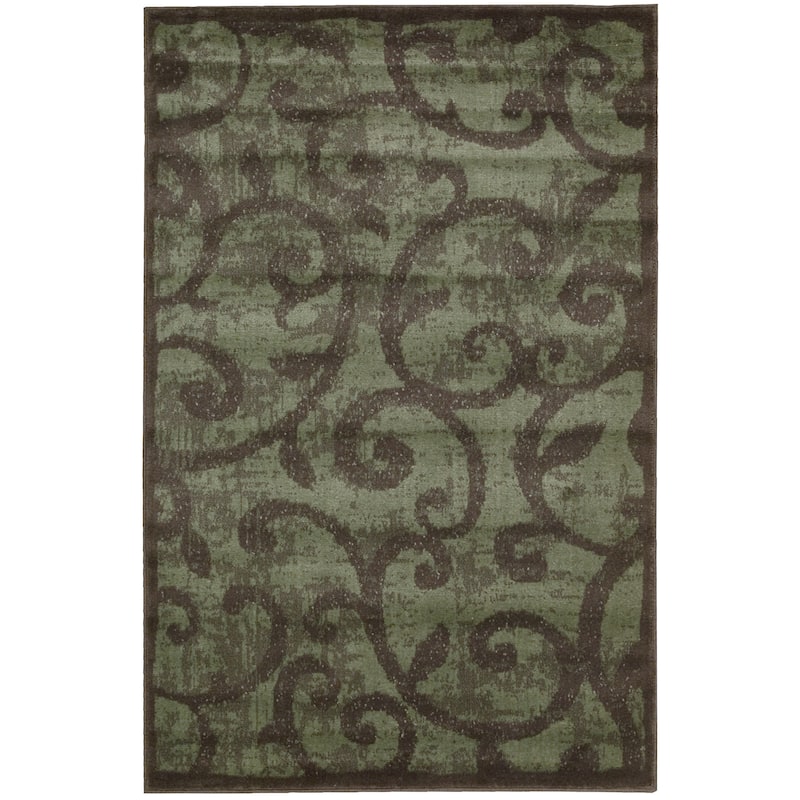 Nourison Expressions Modern Abstract Trellis Area Rug