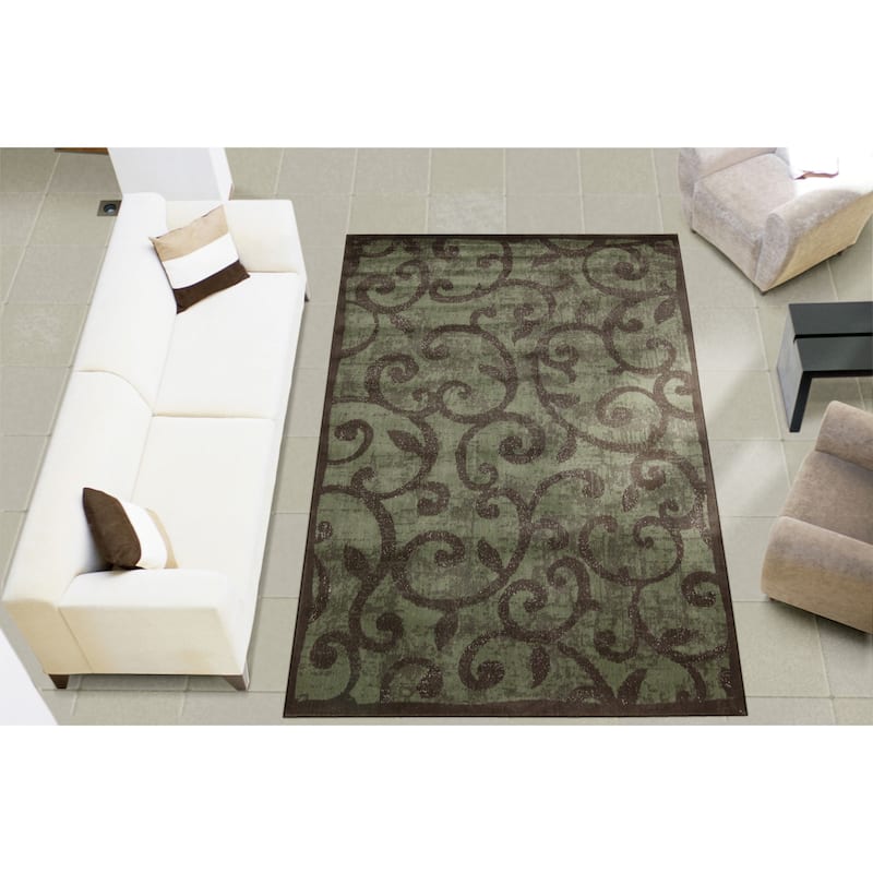 Nourison Expressions Modern Abstract Trellis Area Rug