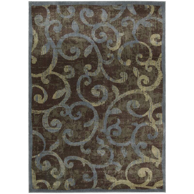 Nourison Expressions Modern Abstract Trellis Area Rug - 5'3" x 7'5" - Multi - Rectangle