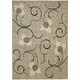 preview thumbnail 21 of 19, Nourison Expressions Area Rug 5' 3" x 7' 5" - Ivory - Rectangle