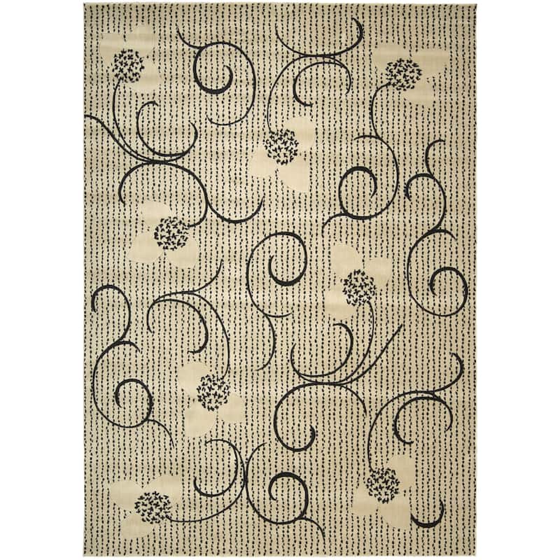 Nourison Expressions Area Rug - 7'9" x 10'10" - Ivory - Rectangle