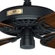 preview thumbnail 14 of 23, Hunter 52" Original Outdoor Ceiling Fan with Pull Chain, Damp Rated