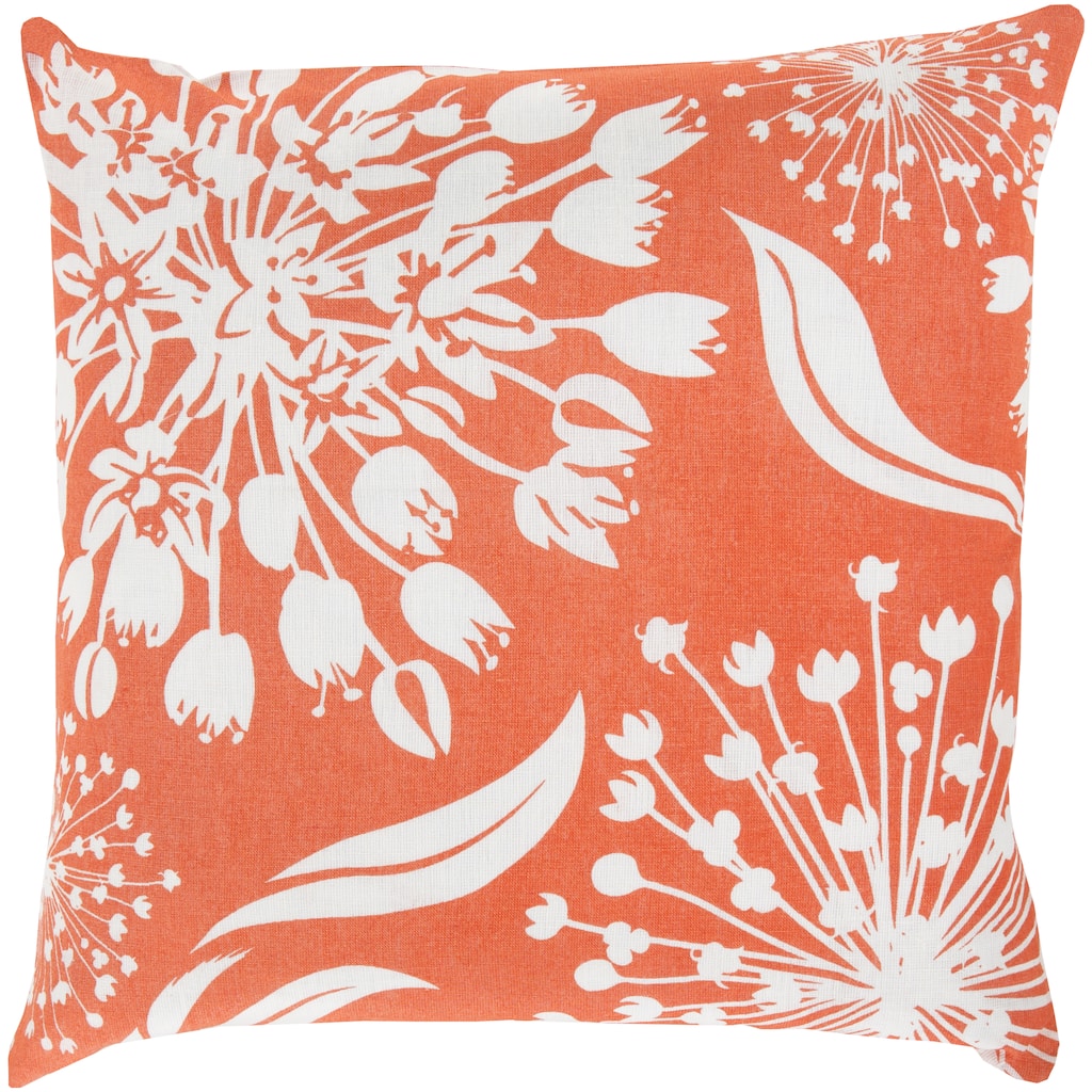 KD Spain: Decorative Cortez Floral 18-inch Throw Pillow
