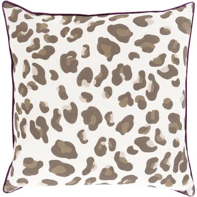 Decorative Delilah Animal 20-inch Throw Pillow