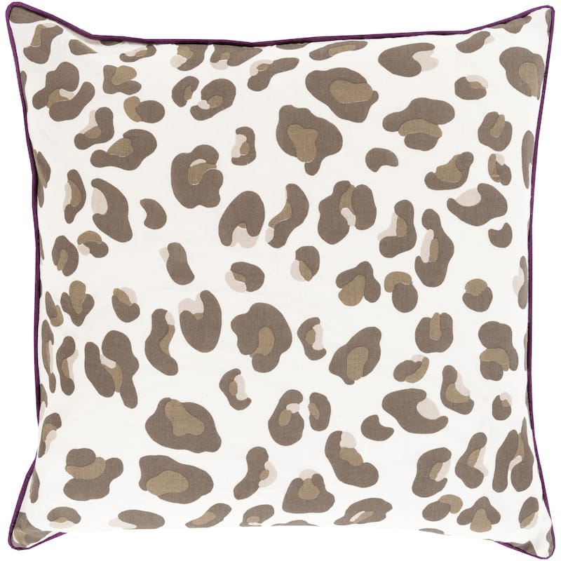 Decorative Delilah Animal 20-inch Throw Pillow
