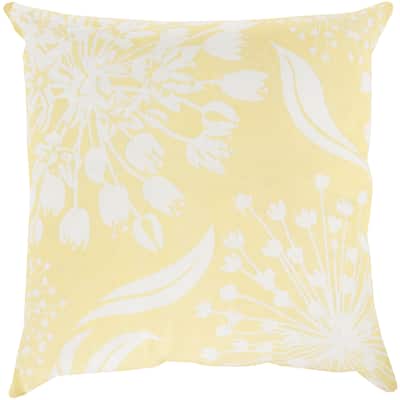 Decorative Cortez Floral 18-inch Throw Pillow