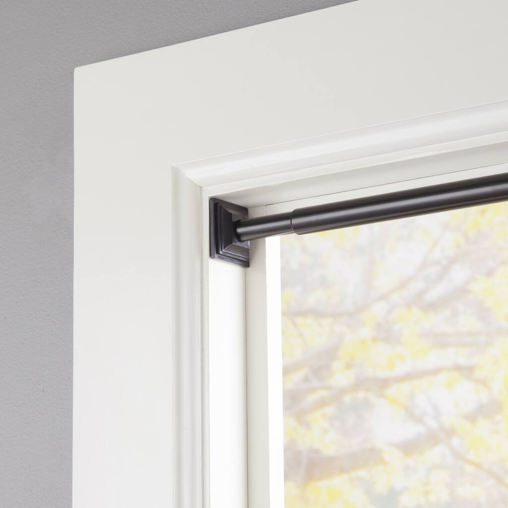 Eclipse 3/4" Diameter Room Darkening Tension Curtain Rod