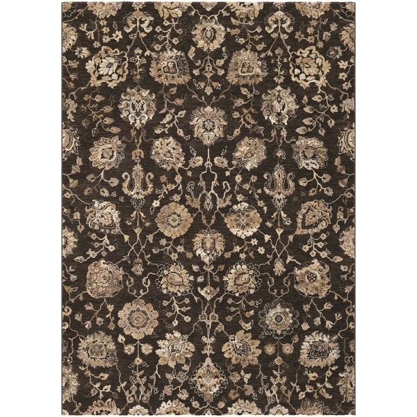 Couristan Easton Adaline Espresso/ Cream Area Rug (311 x 53)