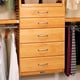 preview thumbnail 6 of 24, John Louis Home 16-inch Deep 5-drawer Honey Maple Wood Deluxe Organizer