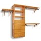 preview thumbnail 5 of 24, John Louis Home 16-inch Deep 5-drawer Honey Maple Wood Deluxe Organizer