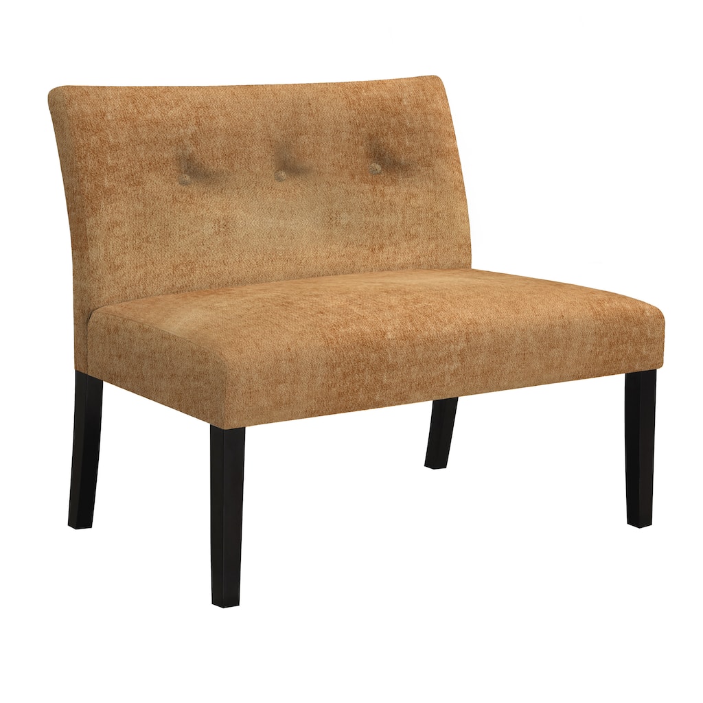 Handy Living Bradstreet Parisian Rust Autumn Orange Settee