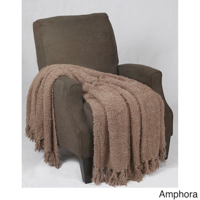 Fluffy Woven Throw