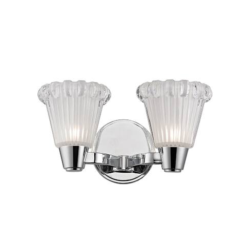 Hudson Valley Varick 2-light Chrome Bath and Vanity