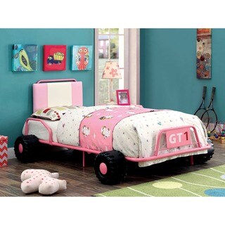 Furniture of America Jimmie Metal Racing Twin Bed