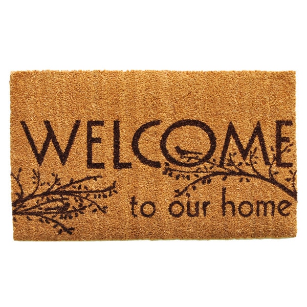 Welcome Doormat - Free Shipping On Orders Over $45 - Overstock.com ...