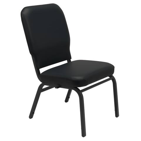 KFI Big and Tall Armless Guest Chair Tested To Hold 500-pounds