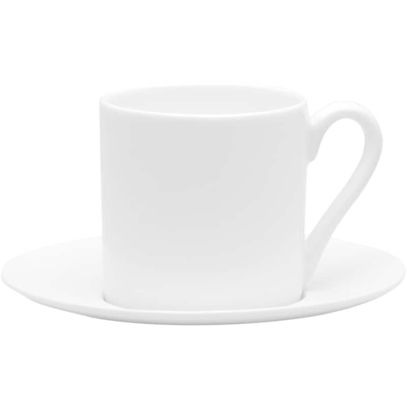 Red Vanilla Espresso Cup/ Saucer 3oz (Set of 4)