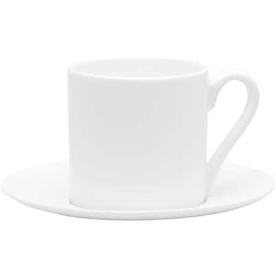 Red Vanilla Espresso Cup/ Saucer 3oz (Set of 4)