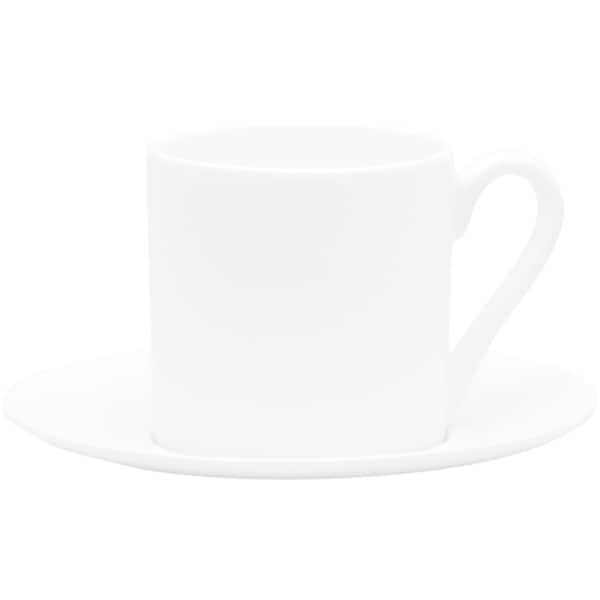 Red Vanilla Espresso Cup/ Saucer 5oz (Set of 4)