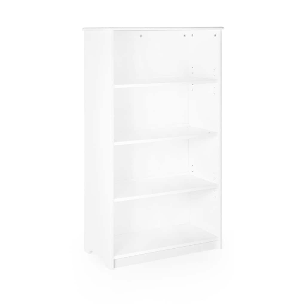 Classic White 48-inch Bookshelf