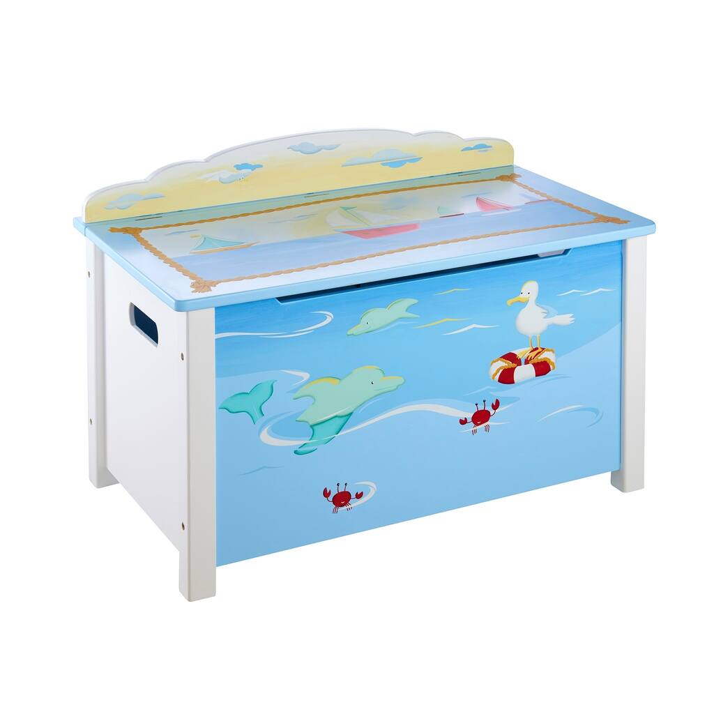 Sailing Toy Box - Blue