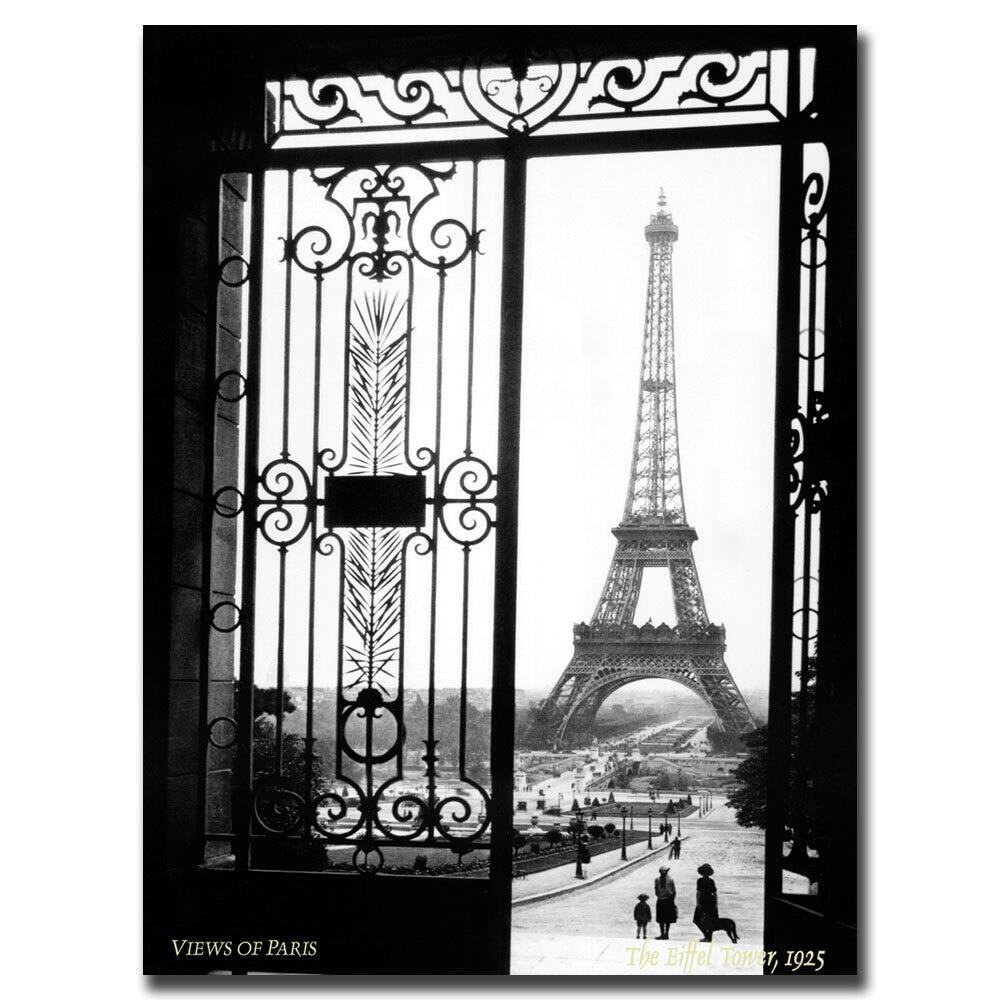 Sally Gall 'Views of Paris' Canvas Art - Multi